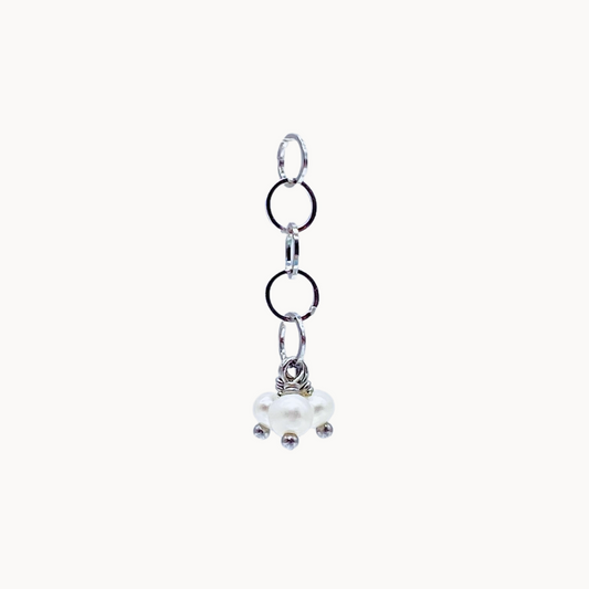 CHAIN CHARM 117 - CIRCLE OF DOTS