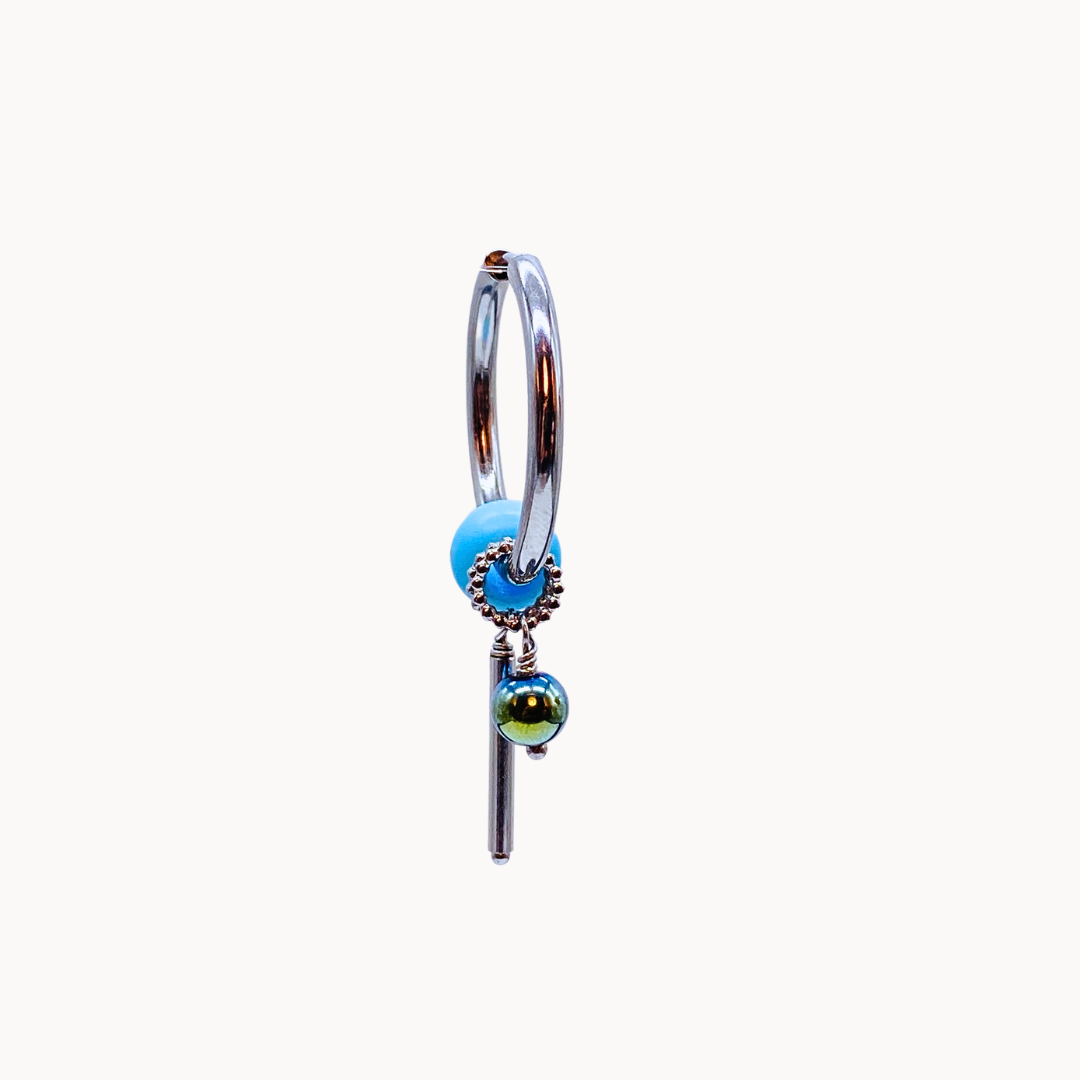 AGNESE EARRING SET - CIRCLE OF DOTS