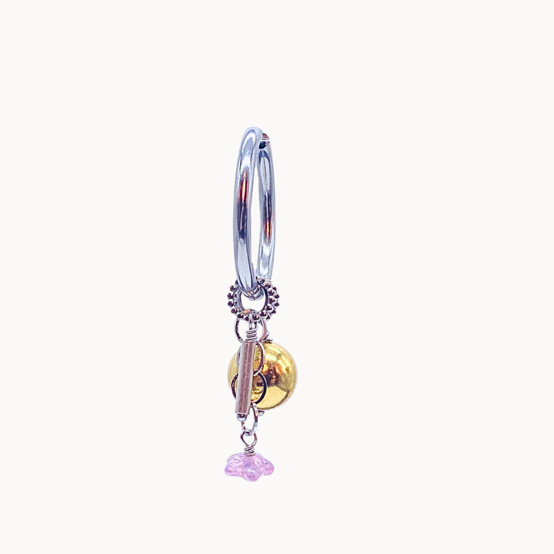 VERONICA EARRING SET - CIRCLE OF DOTS