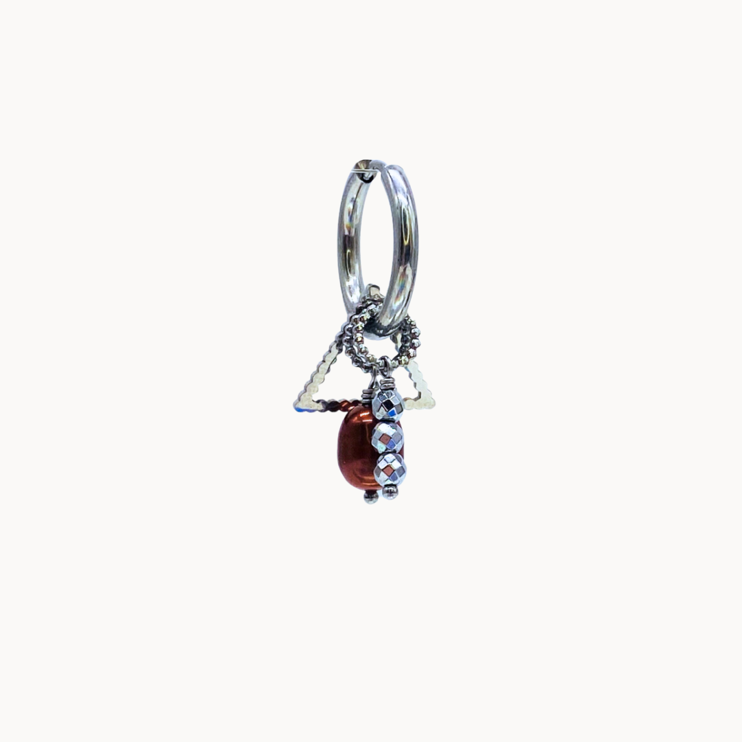 ALMA EARRING SET - CIRCLE OF DOTS
