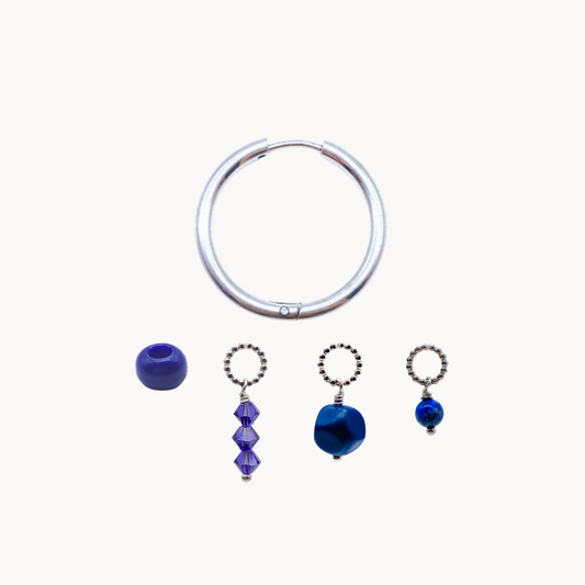 MILENA EARRING SET - CIRCLE OF DOTS
