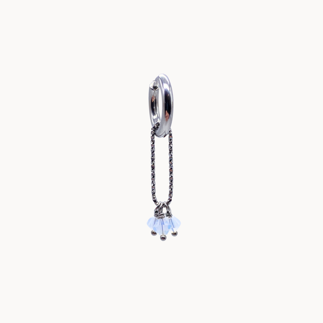 OPAL RIPPLE CHARM - CIRCLE OF DOTS