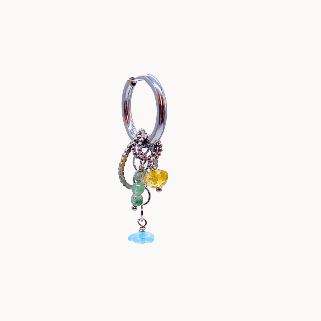 ISABELLA EARRING SET - CIRCLE OF DOTS