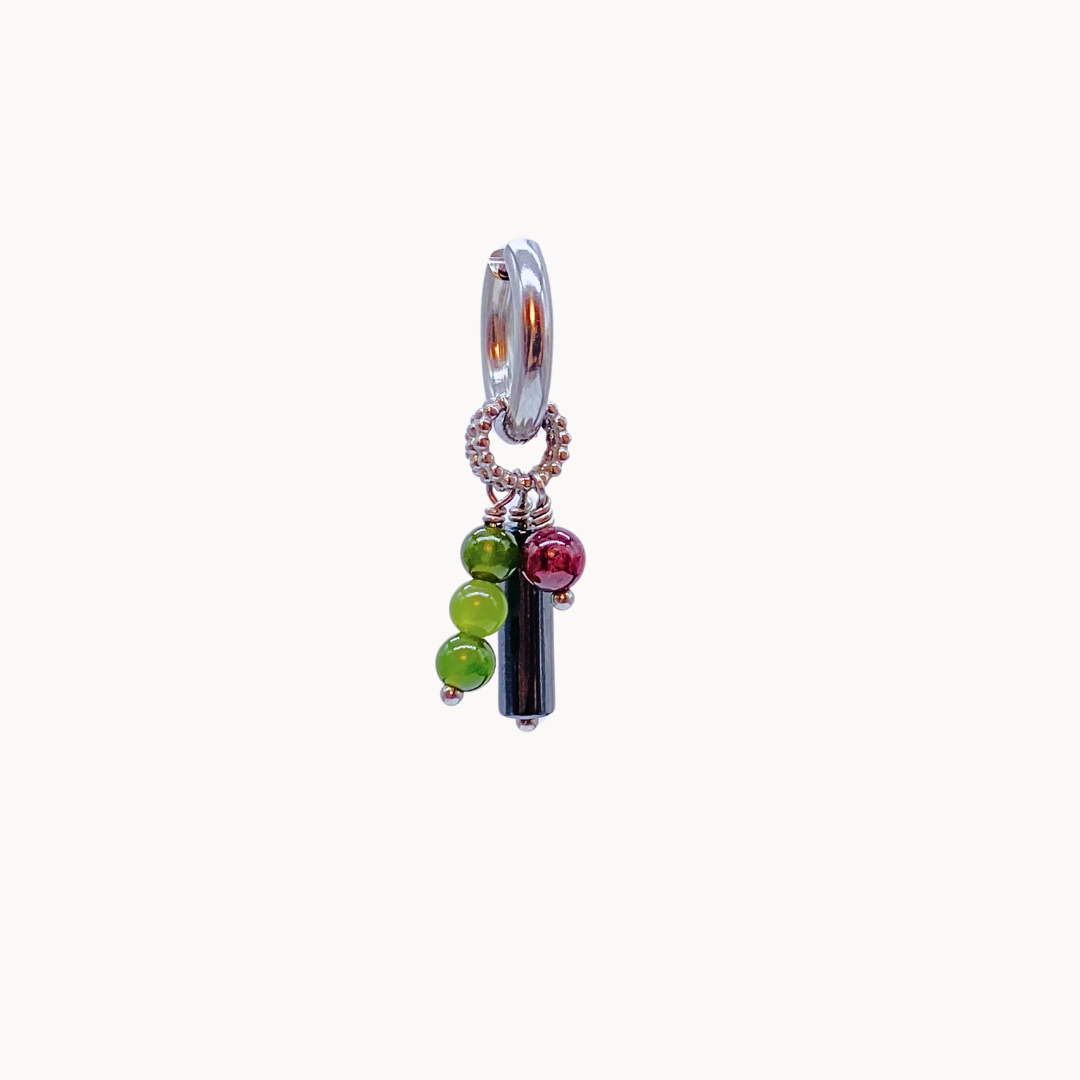 LAVINIA EARRING SET - CIRCLE OF DOTS