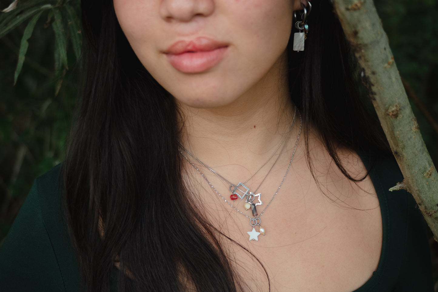 Shape Pendant • Star - CIRCLE OF DOTS