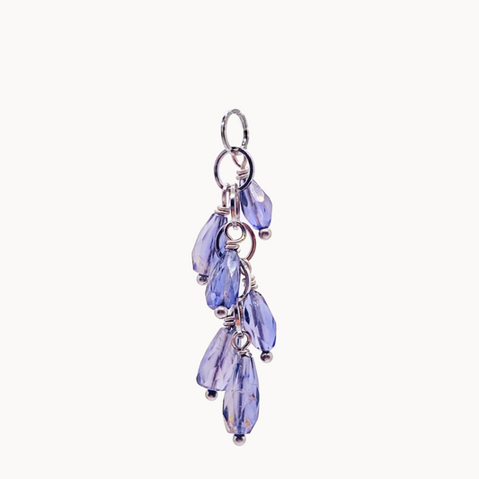 MULTI CHAIN CHARM IOLITE