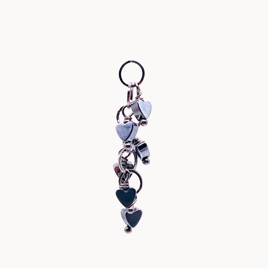 MULTI CHAIN CHARM HEARTS