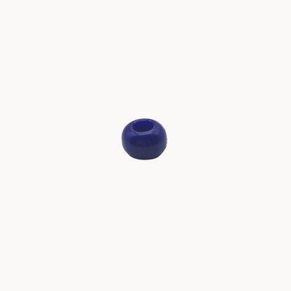 Navy Hollow Bead