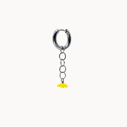 Yellow Flower Chain Charm