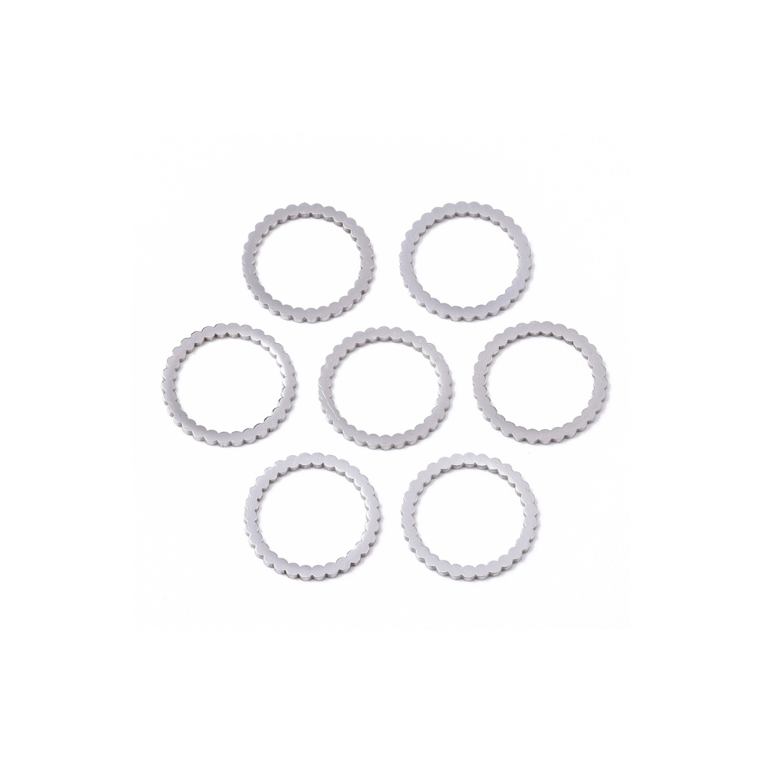 Shape Pendant • Circle - CIRCLE OF DOTS 